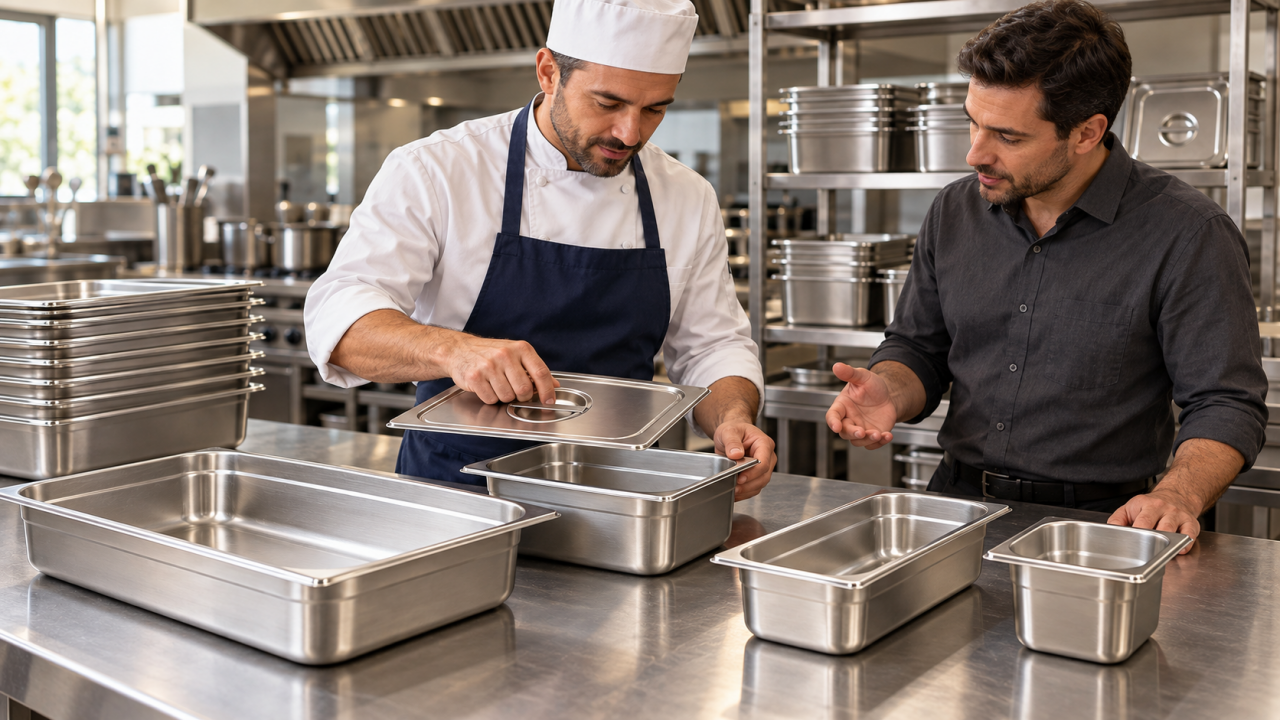Toplu GN Küvet Alımı Yaparken Nelere Dikkat Edilmeli? Restoran, Otel ve Catering Firmaları İçin Satın Alma Rehberi