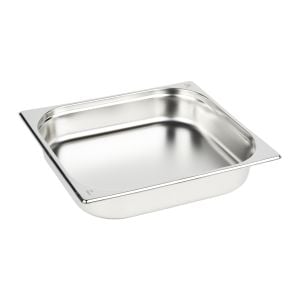 Paslanmaz Çelik Gastronom Küvet GN 2/3-65 (35,4 x 32,5 x 6,5 CM)