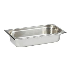 Paslanmaz Çelik Gastronom Küvet GN 1/3-65 (32,5 x 17,6 x 6,5 CM)
