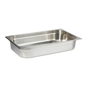 Natsan-Paslanmaz Çelik Gastronom Küvet GN 1/1-100 (53 x 32,5 x 10 CM)